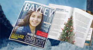 The 2015 Bayley Bulletin Winter Issue: 'Christmas Time is Here'!
