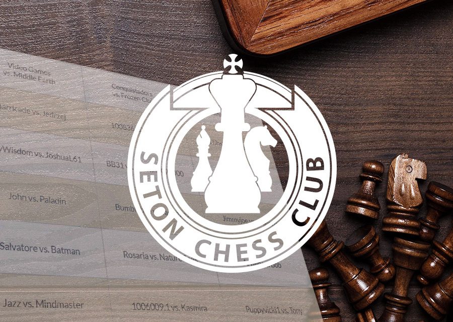 The Student-Run “Seton Chess League” Tournament
