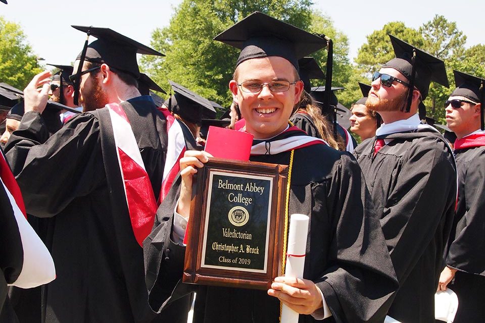 Graduating with Honors – Christopher on to Seminary